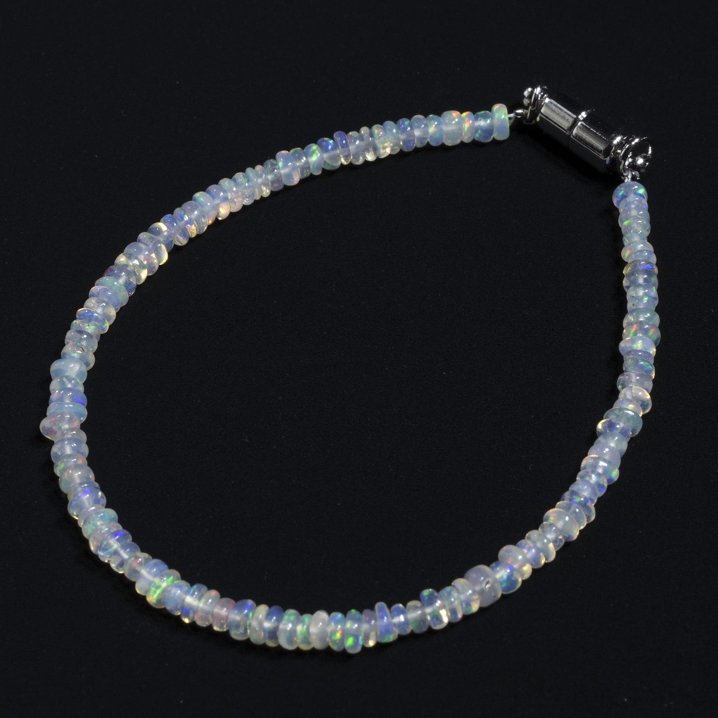 エチオピアンオパール ブレスレット Ethiopia Opal bracelet 写真現物