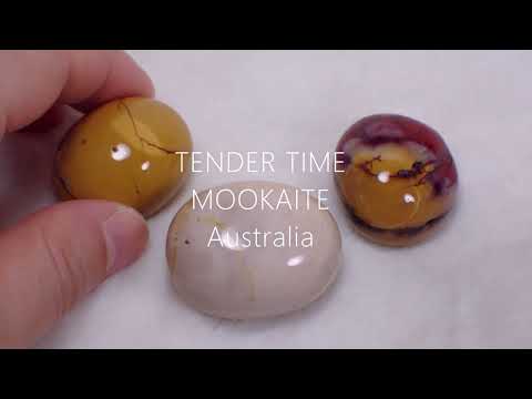 ムーカイト モッカイト Mookaite タンブル 3個1セット No.7 オーストラリア産 Australia 写真現物 動画あり
