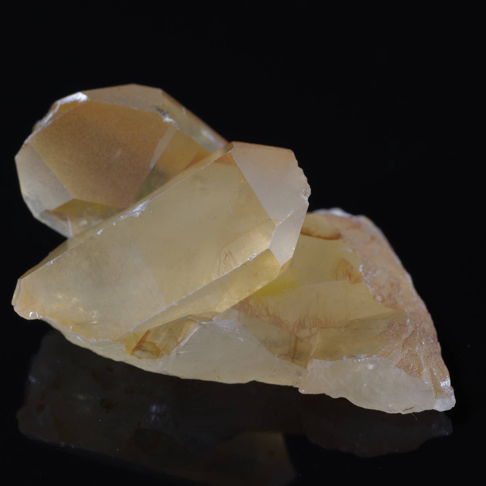 タンジェリンクォーツ ブラジル産5 Tangerine Quartz Brazil 原石 写真