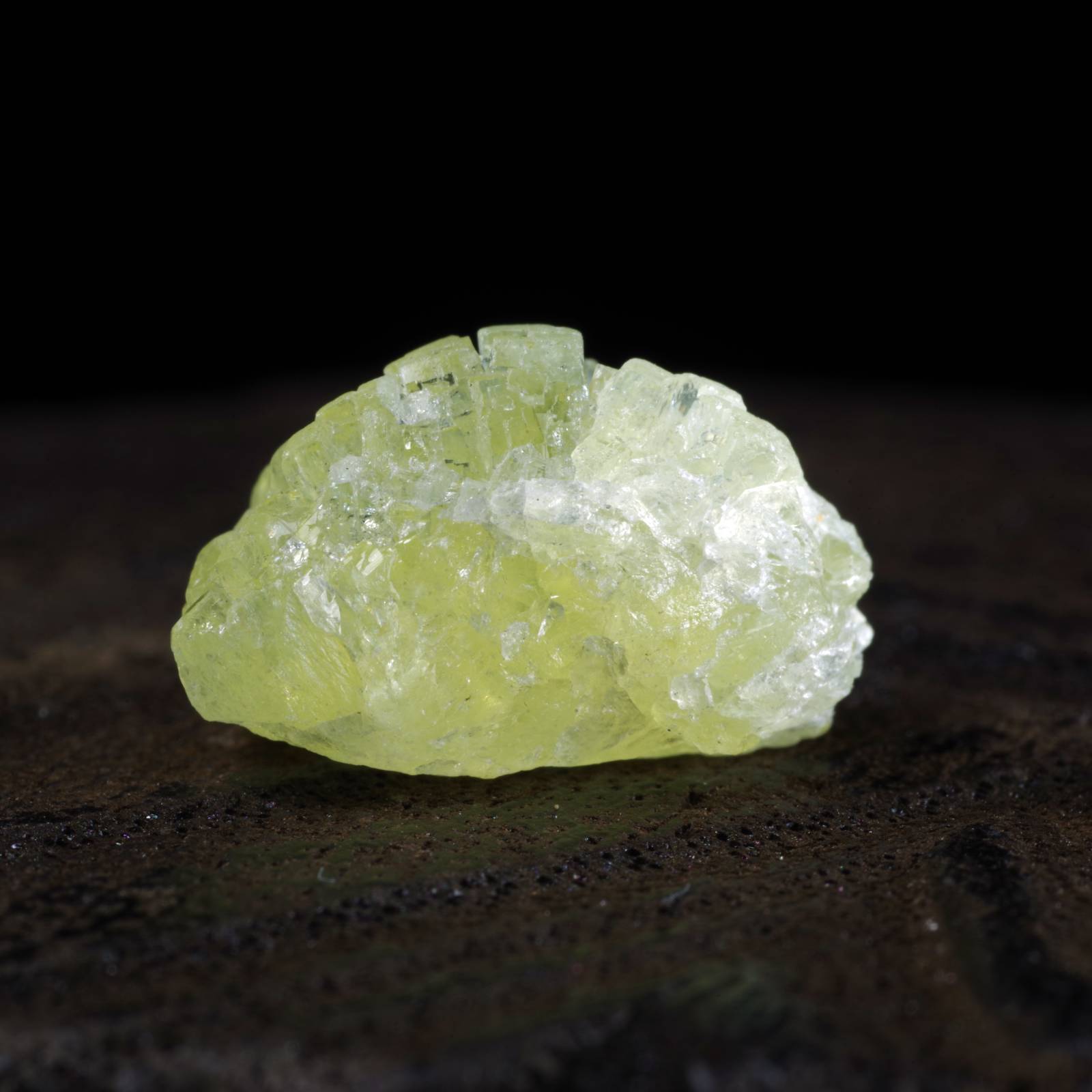 プレナイト ぶどう石 黄色 タンザニア産1 PREHNITE Yellow Tanzania 原石 写真現物 動画あり