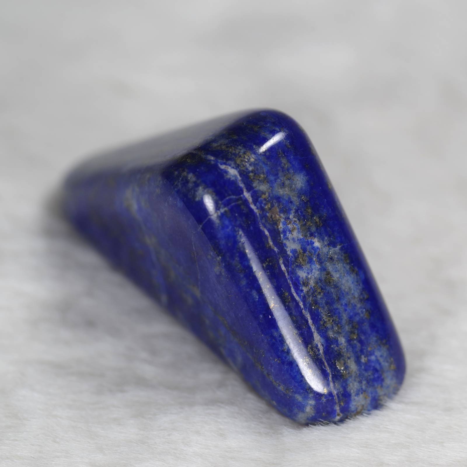 ラピスラズリ Lapis Lazuli No.1 タンブル アフガニスタン産 Brazil 写真現物 動画あり