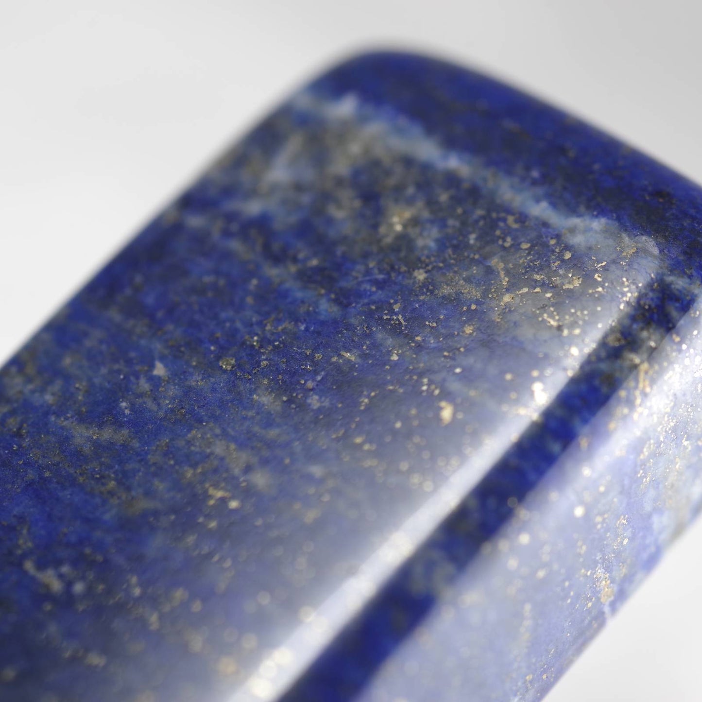 ラピスラズリ Lapis Lazuli No.4 タンブル アフガニスタン産 Brazil 写真現物 動画あり