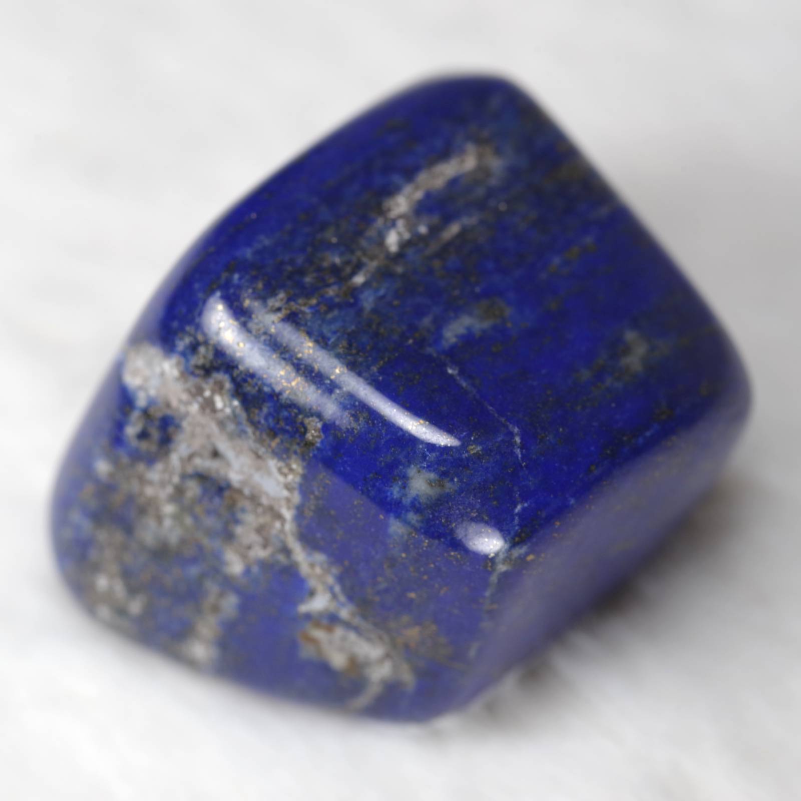 ラピスラズリ Lapis Lazuli No.6 タンブル アフガニスタン産 Brazil 写真現物 動画あり